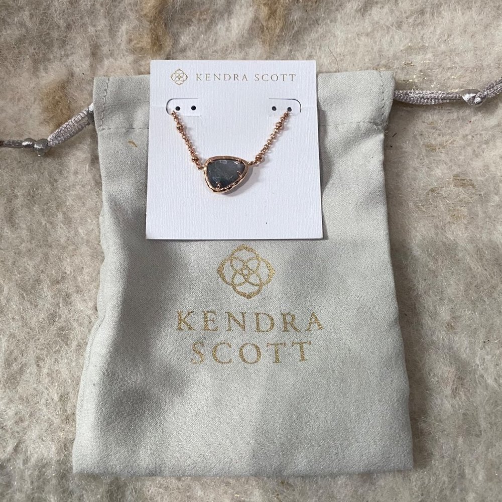 Kendra Scott Rose Gold Necklace